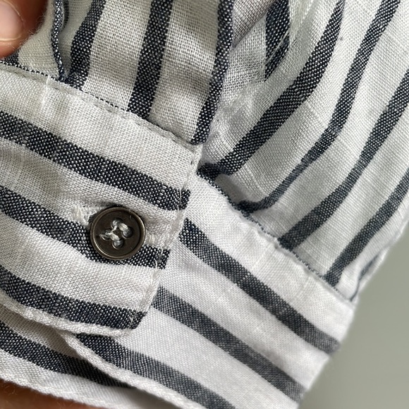 Umgee Striped Button Down Small - Picture 10 of 10